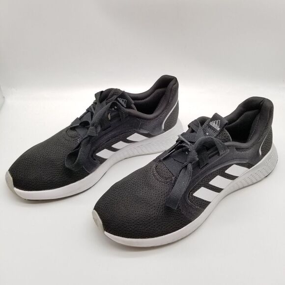 adidas Women's Edge Lux 5 Running Shoe Size 8.5M GX0588 Black/White/Matte Silver - Picture 1 of 6